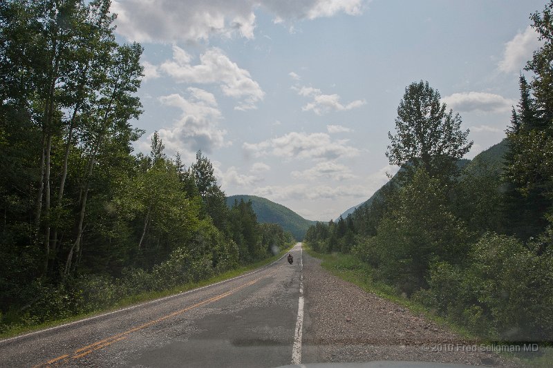 20100721_113352 Nikon D3.jpg - Gaspe National Park, QC. Mount Jacques Cartier in the park is the second highest peak in Quebec. This road runs about 60 miles from the St Lawrence River on the north to the Restigouche River on the south